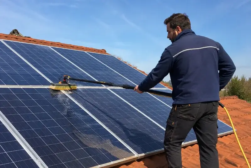 Nettoyage et entretien de panneaux solaires à Fresnes-sur-Escaut